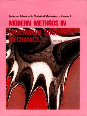 cover image of Modern Methods In Equilibrium Statistical Mechanics